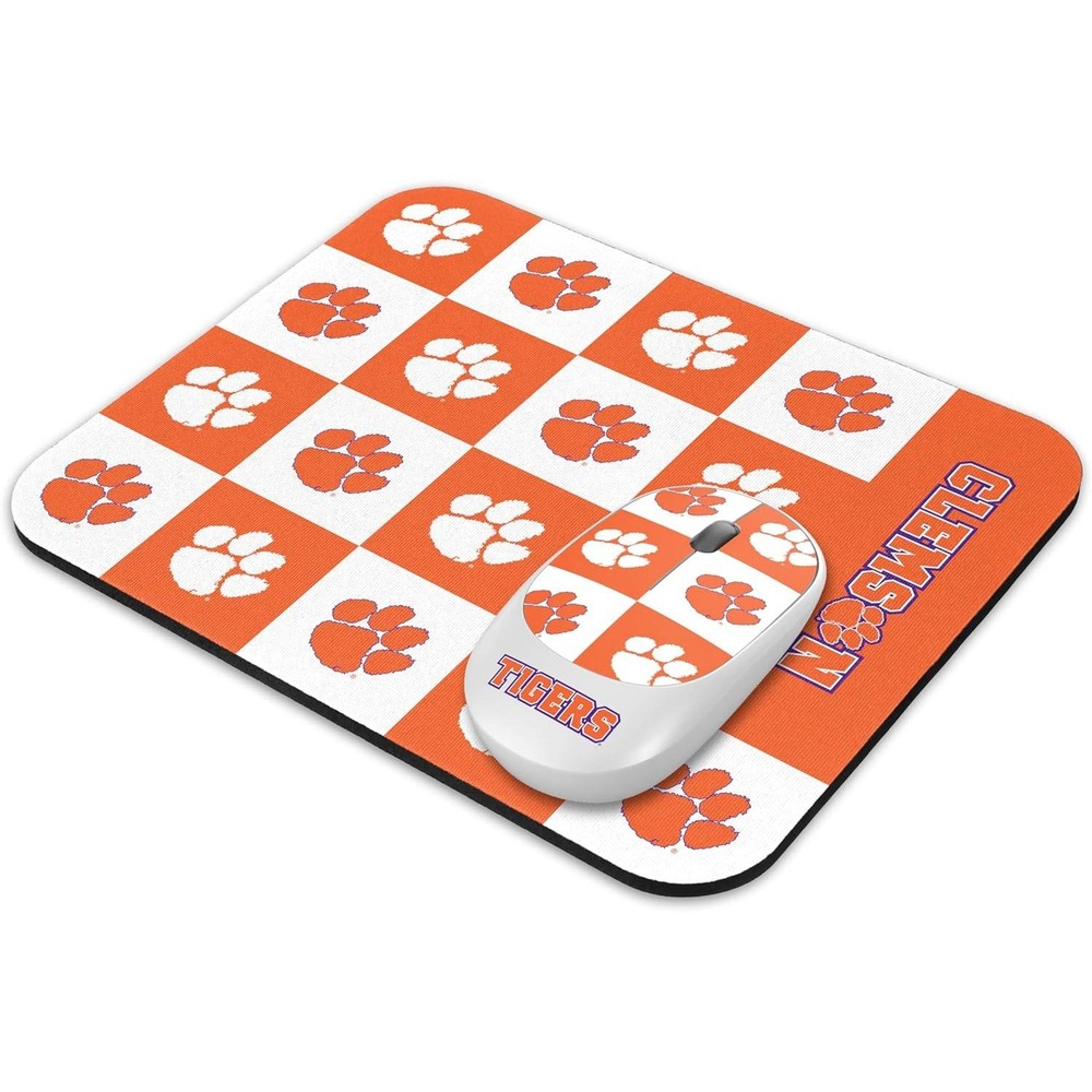 Clemson Tigers Wireless Mouse and Mousepad Combo SOAR NCAA 1600 New‎